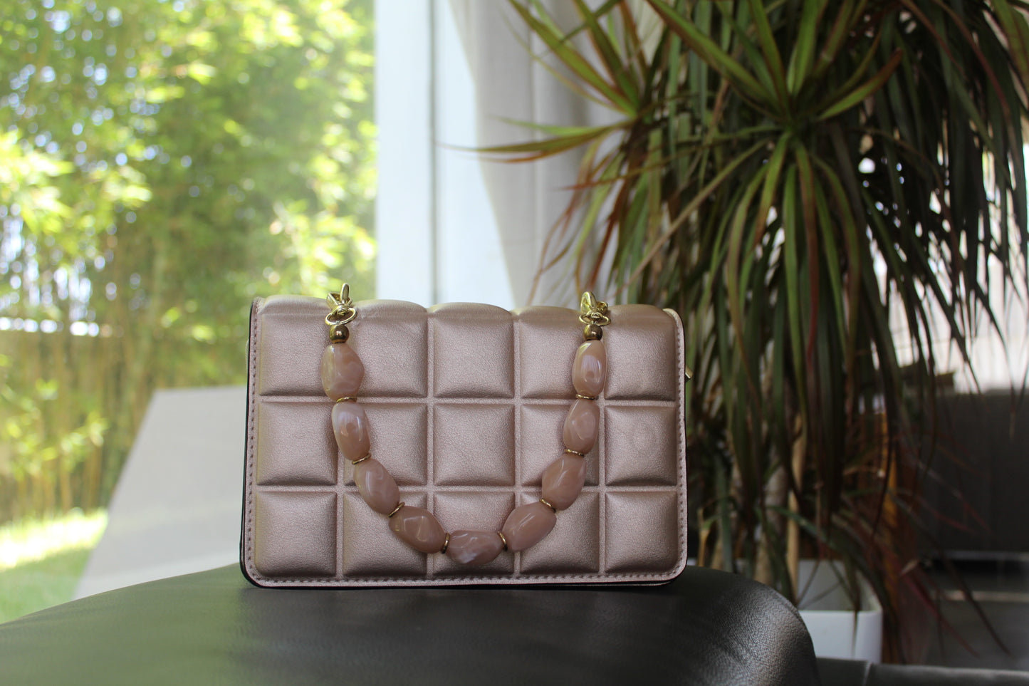 Sac rose gold élégant