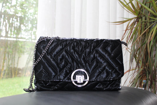 Sac élégant, lumineux noir