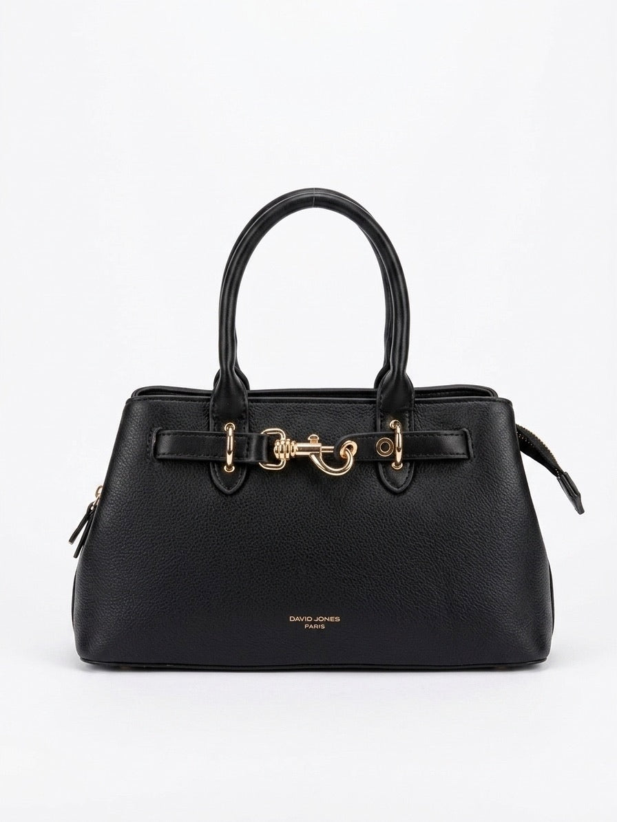 Sac noir très chic de la marque DAVID JONES