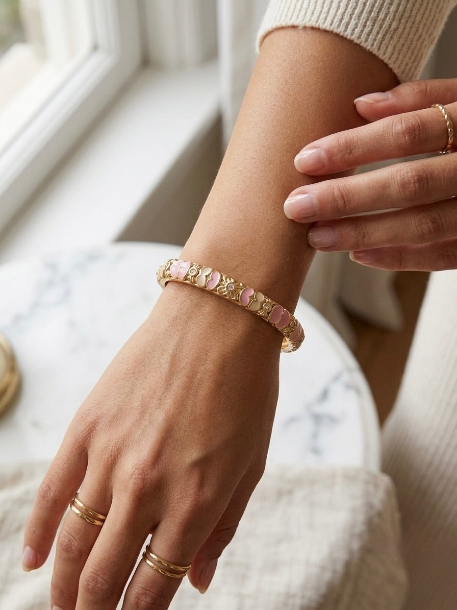 Bracelet porté et chic
