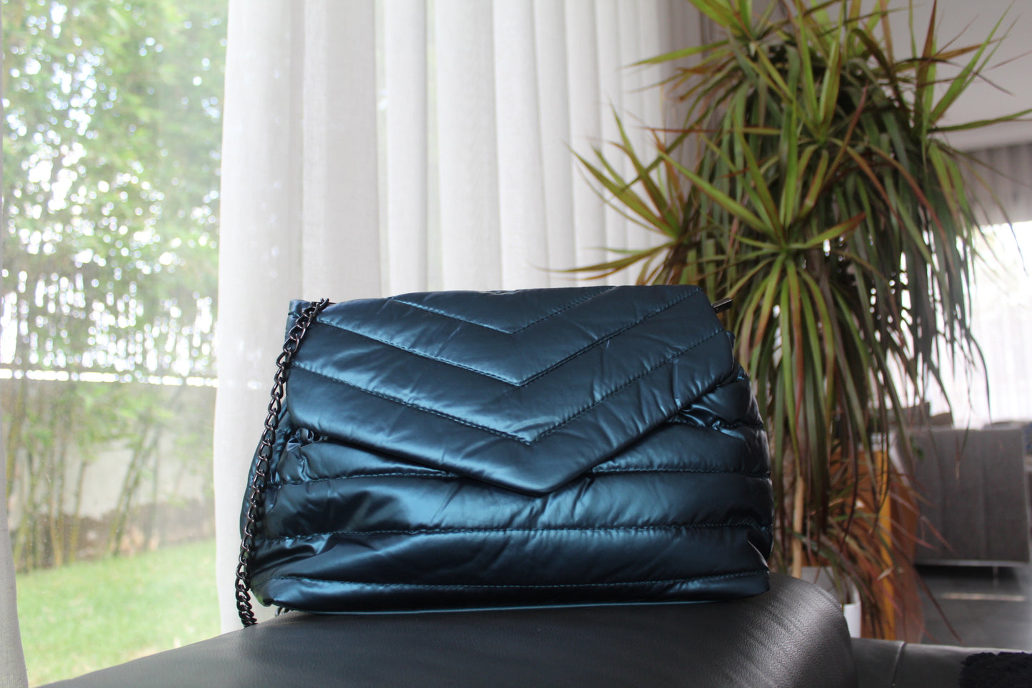 Sac d'une belle couleur bleue, très tendance