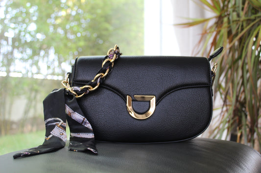 Sac épaulière chic noir super pratique