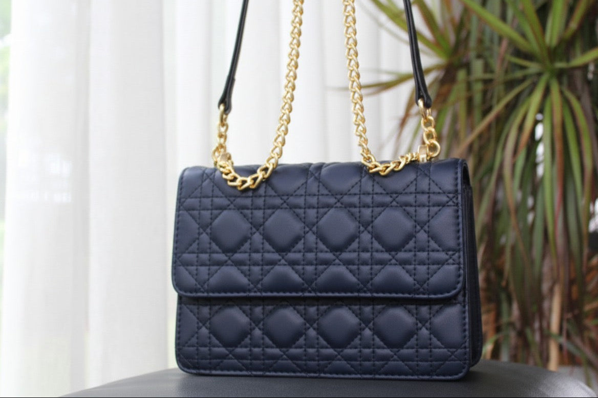 sac chic bleu marine