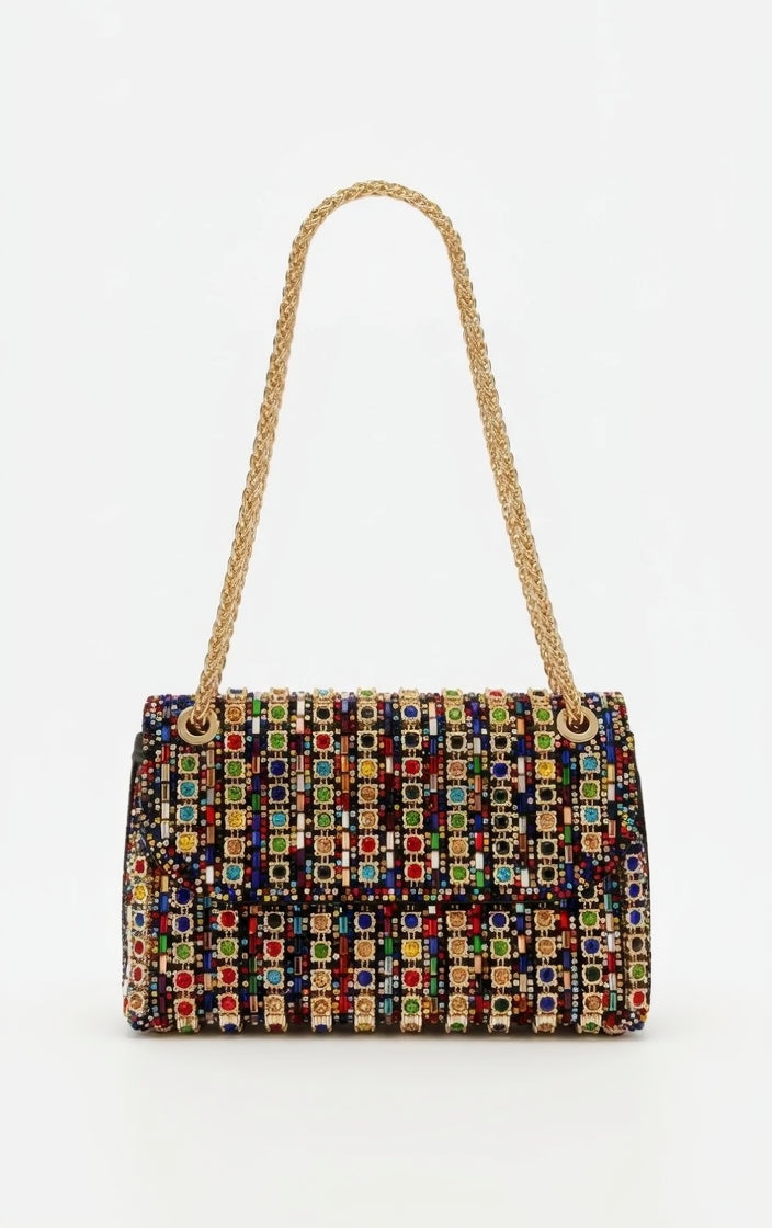 Sac de fête lumineux multicolore