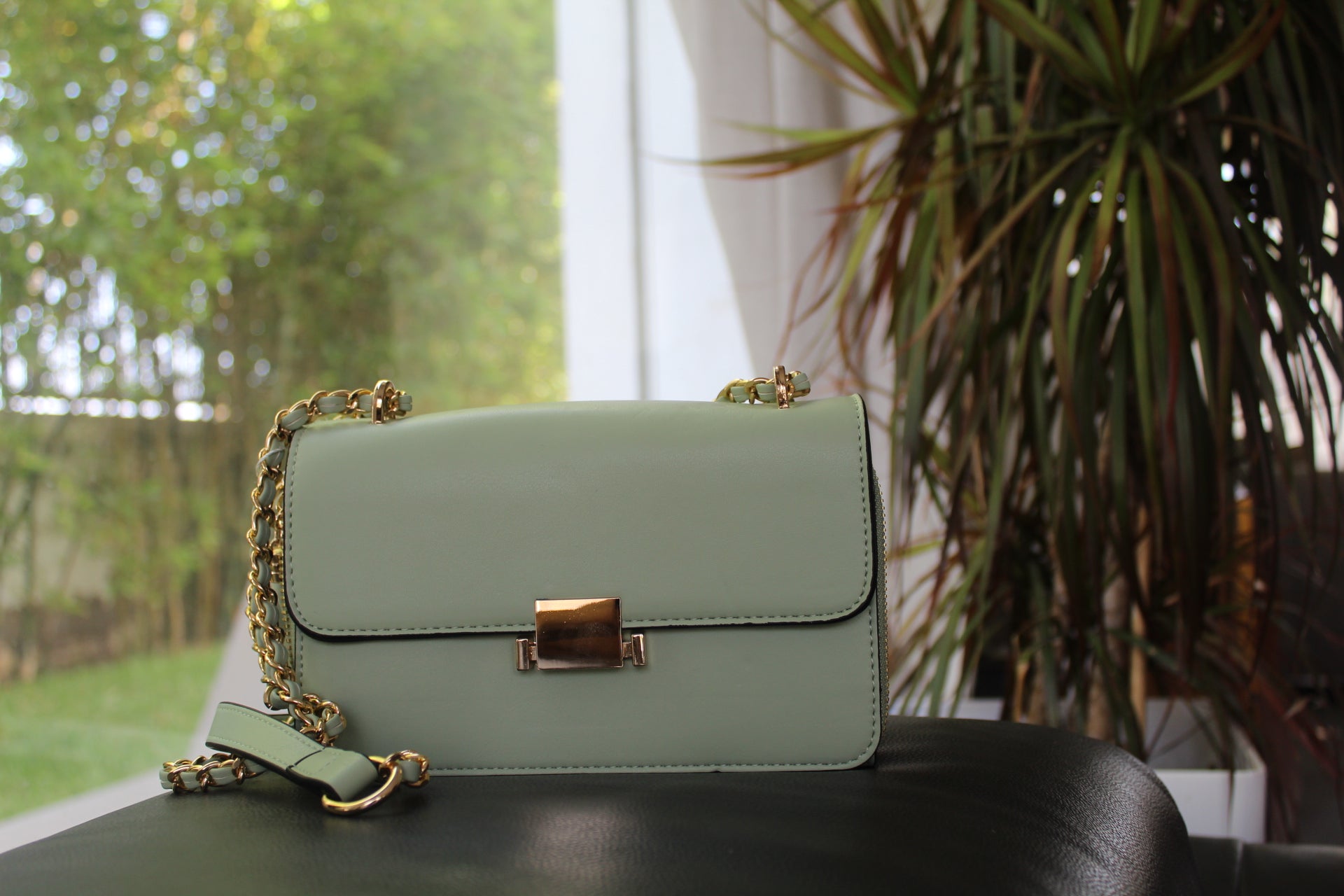 Sac à main vert clair chic Hold & Charm