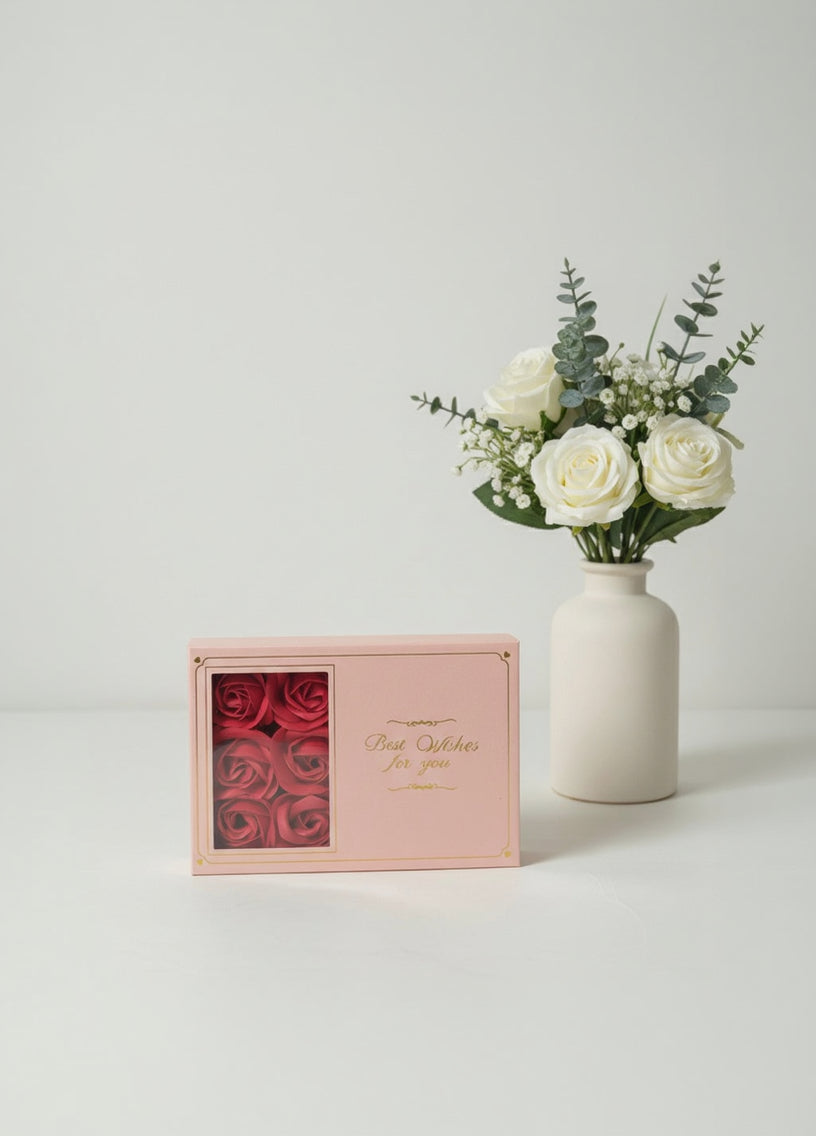 packaging cadeau rose