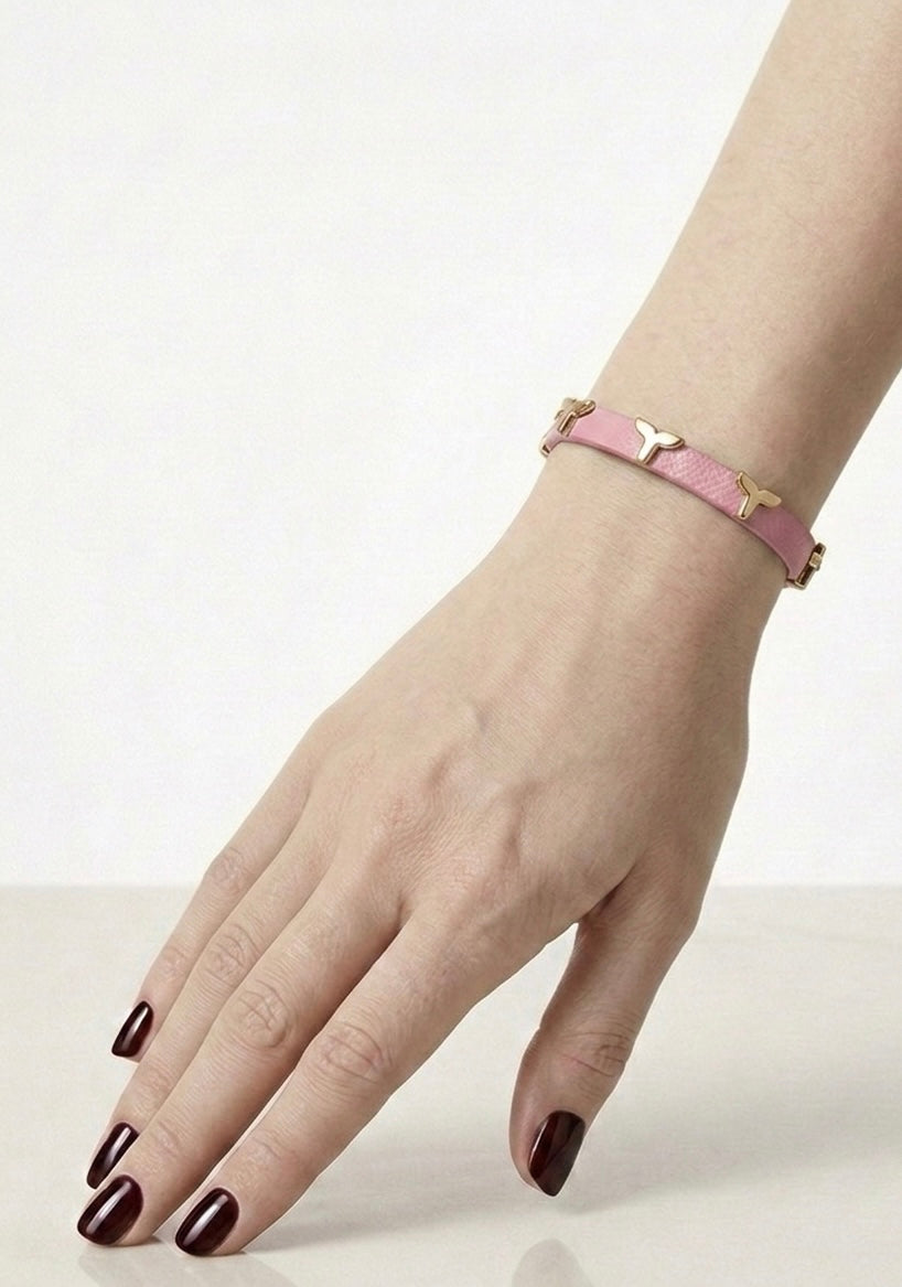 bracelet LV rose